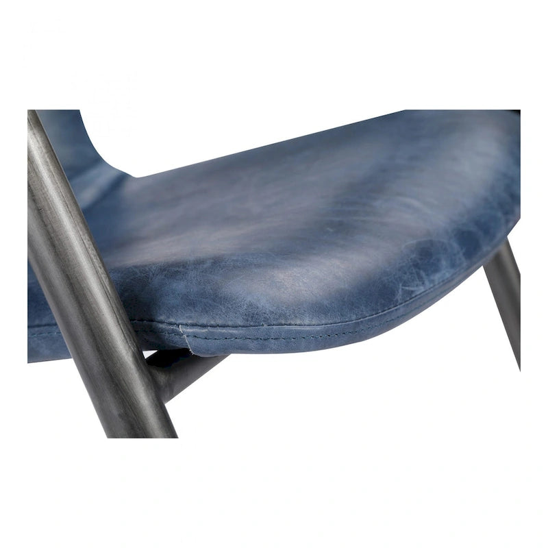 Macari Frita Modern Leather Dining Chairs, Set of 2