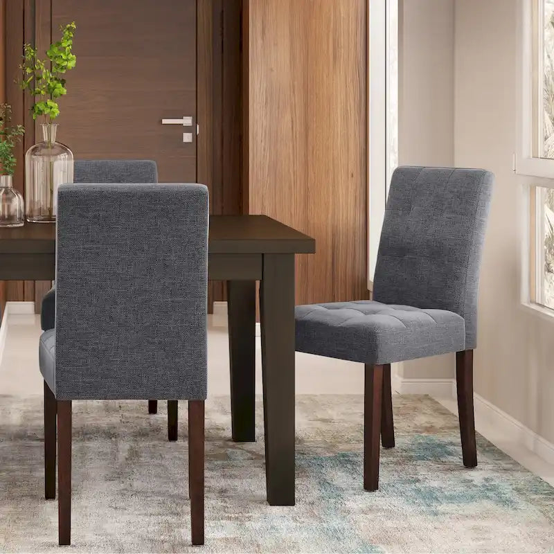 WYNDENHALL Jefferson Contemporary Parson Dining Chair (Set of 2) - 18.9w x 23d x 35.8h