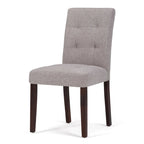 WYNDENHALL Jefferson Contemporary Parson Dining Chair (Set of 2) - 18.9w x 23d x 35.8h