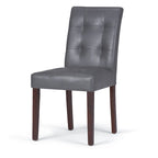 WYNDENHALL Jefferson Contemporary Parson Dining Chair (Set of 2) - 18.9w x 23d x 35.8h