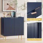 SICOTAS Sideboard Buffet Storage Cabinet with Adjustable Shelves - N/A