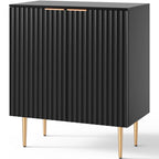 SICOTAS Sideboard Buffet Storage Cabinet with Adjustable Shelves - N/A