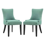 Marquis Set of 2 Fabric Dining Side Chair