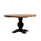 Eleanor Black Extending Oval Wood Table Slat Back 5-piece Dining Set by iNSPIRE Q Classic