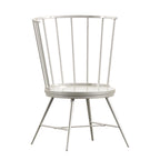 Truman High Back Metal and Wood Spindle Dining Chair (Set of 2) by iNSPIRE Q Modern
