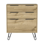Augusta Dresser with Hairpin Legs and 3 Drawers