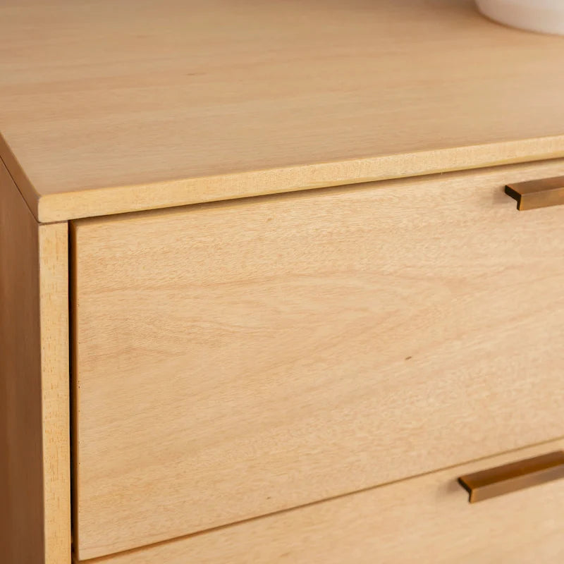 Carter Wooden Mid-Century 6-Drawer Dresser