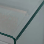 Ramona Tempered Glass Office Desk by Christopher Knight Home