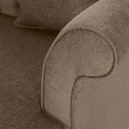 Freas Contemporary Tufted Double Chaise Lounge with Accent Pillows by Christopher Knight Home - 63.00 L x 58.50 W x 34.50 H