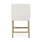 Armga Fabric Upholstered Wood 26 inch Counter Stools (Set of 2) by Christopher Knight Home