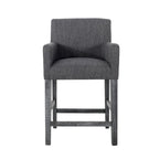 Armga Fabric Upholstered Wood 26 inch Counter Stools (Set of 2) by Christopher Knight Home