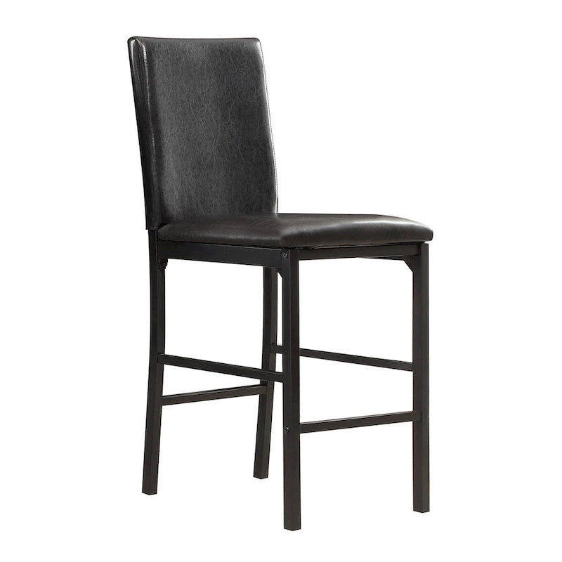 Darcy Metal Upholstered Counter Height Dining Chairs (Set of 4) by iNSPIRE Q Bold