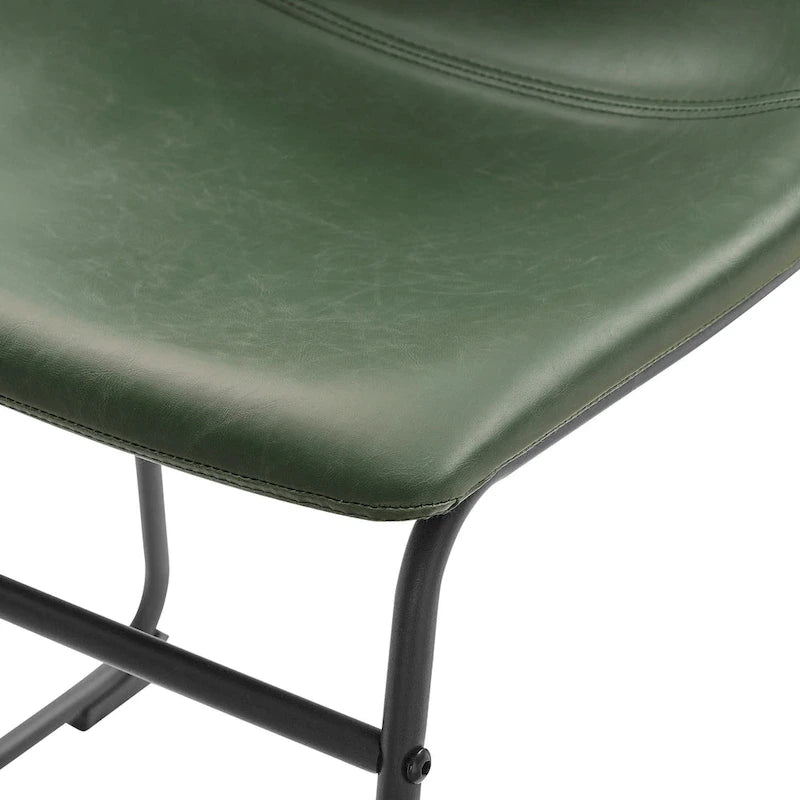 Middlebrook Prusiner 26-inch Faux Leather Counter Stool (Set of 2)