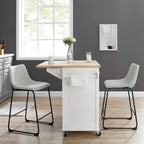 Middlebrook Prusiner 26-inch Faux Leather Counter Stool (Set of 2)