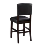 Falesti Faux Leather 24.17-inch Espresso Counter Stool