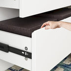 12 Drawer Dresser for Bedroom with Deep Drawers Large Floor Wood Chest