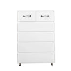 Large storage space dresser with 6 drawers for living room,bedroom