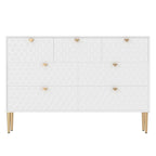 Morden Wood Furniture 7 Drawer Dresser Chest