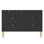 Morden Wood Furniture 7 Drawer Dresser Chest
