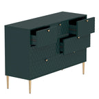 Morden Wood Furniture 7 Drawer Dresser Chest