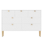 Morden Wood Furniture 7 Drawer Dresser Chest