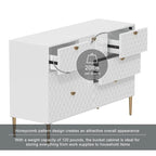 Morden Wood Furniture 7 Drawer Dresser Chest