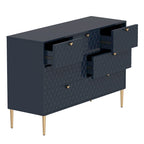 Morden Wood Furniture 7 Drawer Dresser Chest