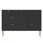 Morden Wood Furniture 7 Drawer Dresser Chest