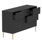 Morden Wood Furniture 7 Drawer Dresser Chest