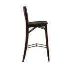 Linon Aldersey Espresso Folding Bar Stool - N/A