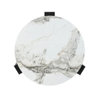 Set of 2 Round Nesting Coffee Table Set