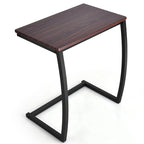 Couch Sofa Side Table C Shaped End Table Snack Table TV Tray Table