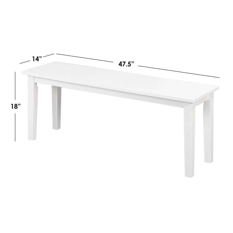 Simple Living 4-piece Sumner Dining Set with Dining Bench
