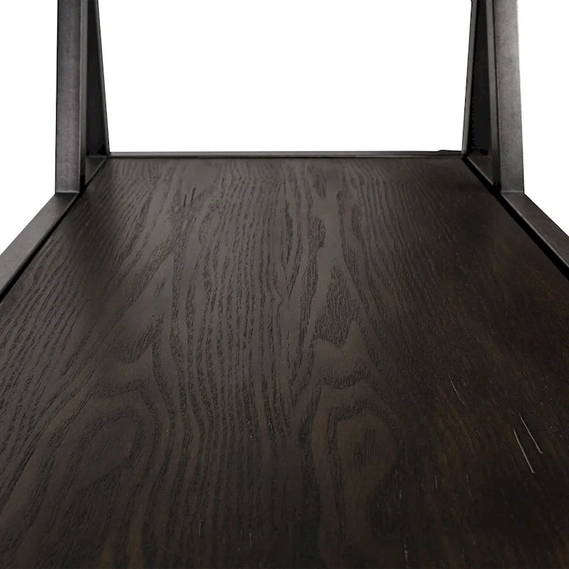 Arista Cobblestone Brown with Grey Dusty Wax Hang-up Chair Side Table