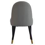 set of 2 Modern PU Leather Dining Chairs