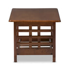 Baxton Studio Leda Mission Style Cherry Coffee Table