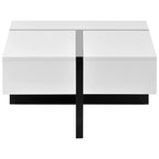 45.2 Modern High Gloss Surface Coffee Table By Aoolive