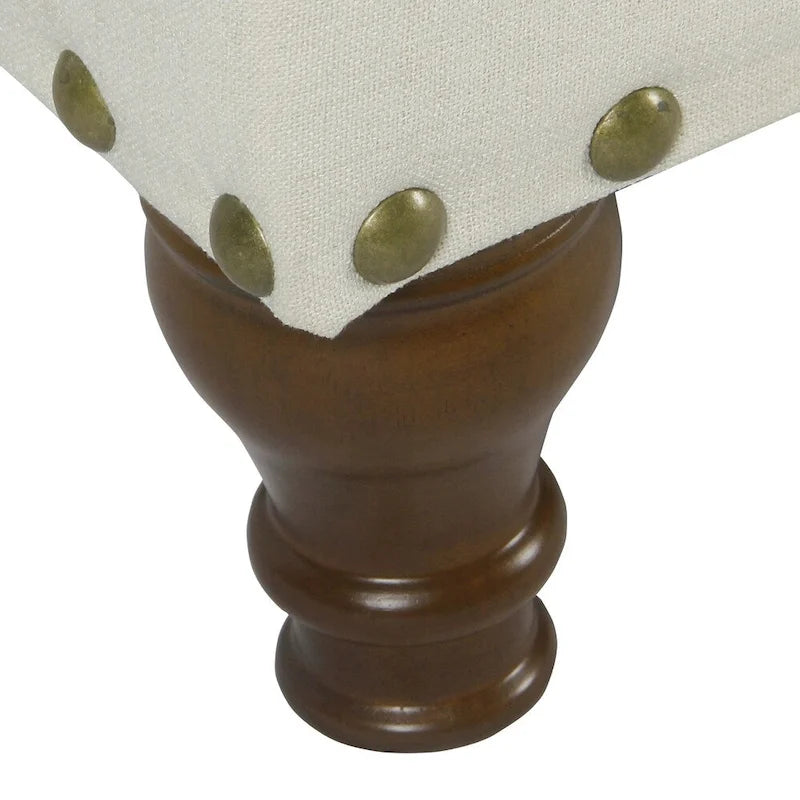 Copper Grove Raush Tufted Linen Storage Bench