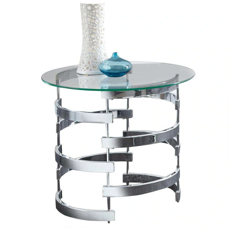 Steve Silver Bardeen Round Side Table