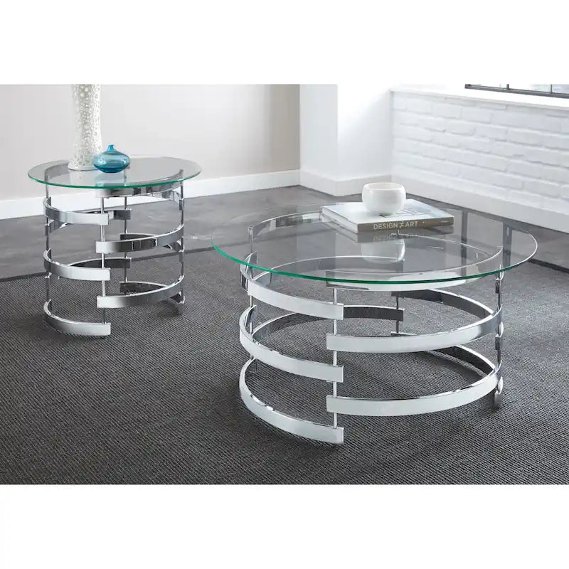 Steve Silver Bardeen Round Side Table