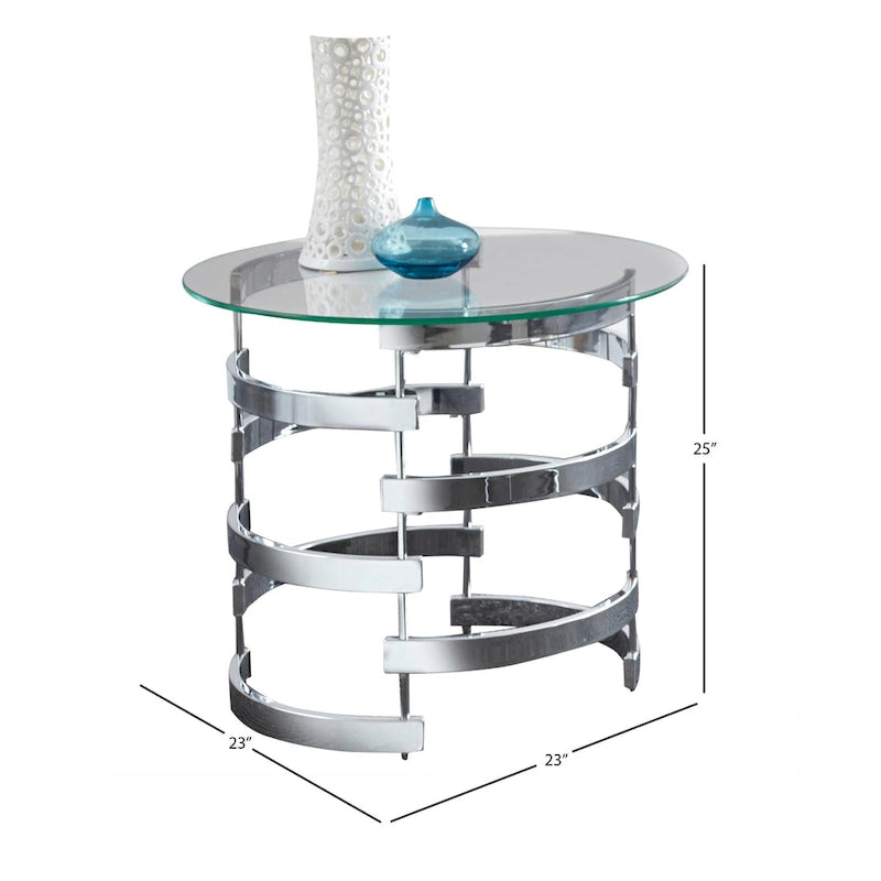 Steve Silver Bardeen Round Side Table