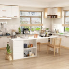 Home Island Table Dining Storage Cabinet Kitchen Island Dining Table