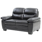 Marta Faux Leather Loveseat