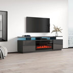Eva Modern TV Stand with Electric Fireplace
