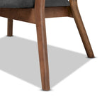 Baron Mid-Century Modern 2-Piece Living Room Accent Chair Set
