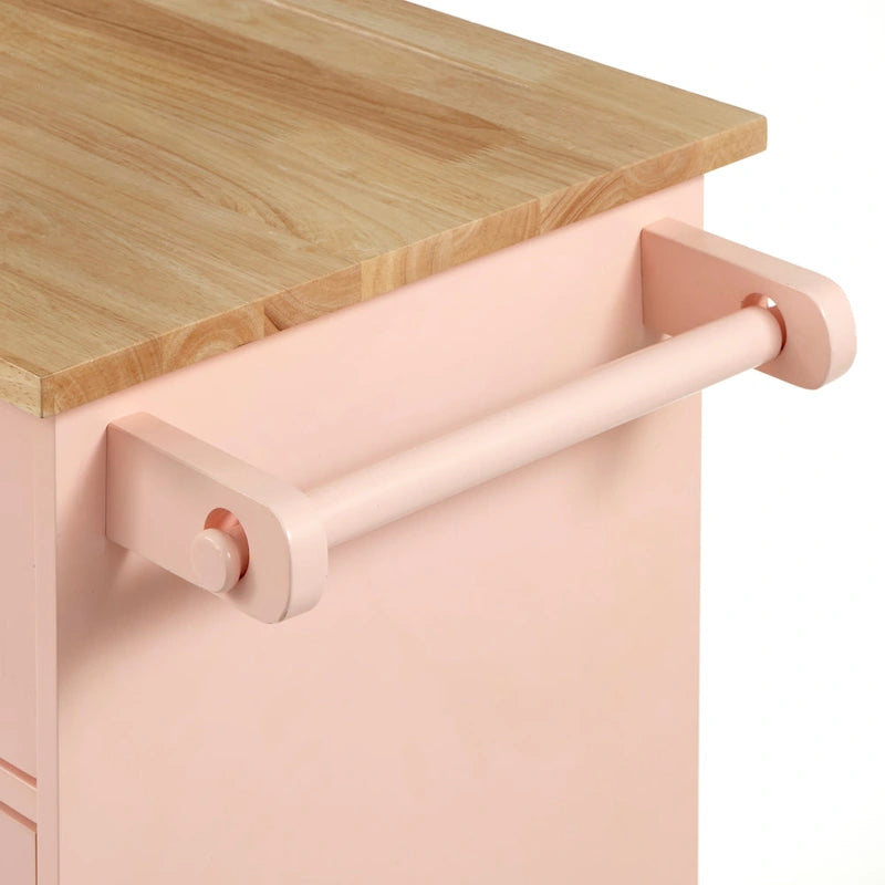 Simple Living Lima Rolling Kitchen Cart
