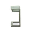 Carolina Living Addison Nesting Table Set - Glass Top - Chrome Base