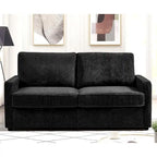 Manchester Corduroy 70 inch Square Arms Sleeper Sofa with Mattress