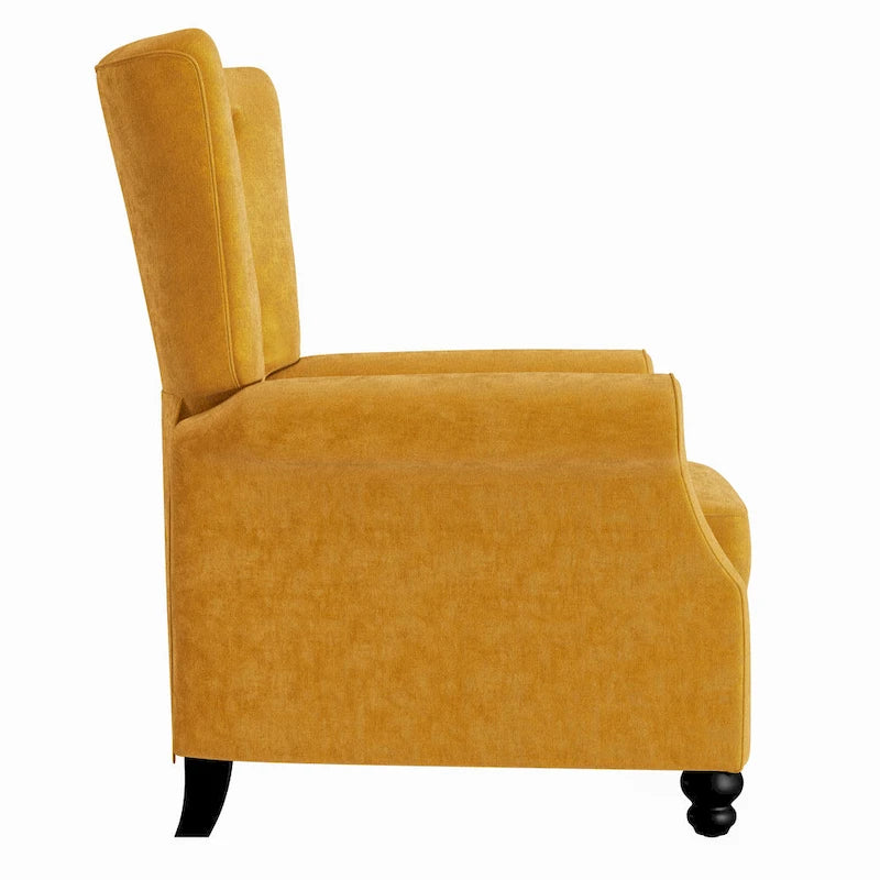 Copper Grove Plush Pushback Recliner Chairs (Set of 2)