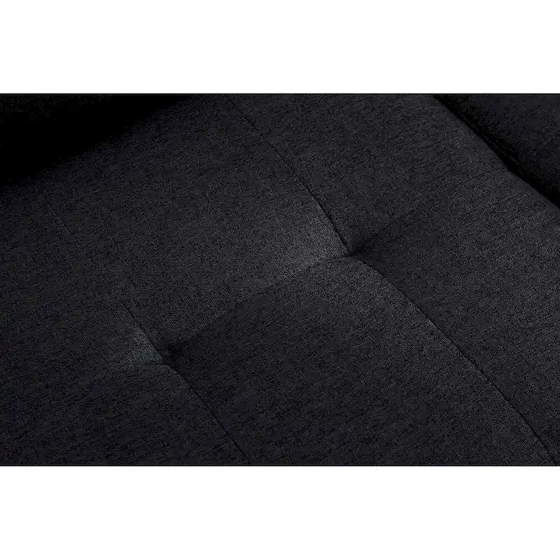 Living room sofa with convertible chaise longue